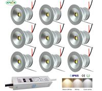 1W Mini projecteur LED 12V encastré découpe intérieure 25MM découpe Spot lumière plafond armoire lampe vitrine affichage escalier éclairage