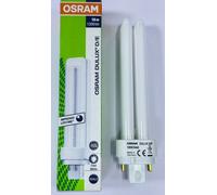 1X 18W OSRAM Dimmable G24Q-2, 4 Broches 4000K Basse Consommation CFL PLC Ampoule