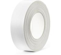 1x Bande de Chant Thermocollant 21mm x 5m Epaisseur 0,50mm Mélaminé Facile à Appliquer Bricolage Étagère Meuble, blanc