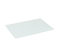 1x Blanc 40cm x 30cm Planche à Découper en Verre Cuisine Coupe Économiseur