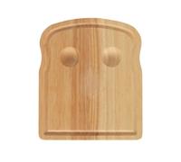1x Planche à Petit-Déjeuner en Bois 20cm x 24cm Cuisine Nourriture Coupe Portion
