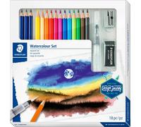 1x STAEDTLER 61 14610C Set aquarelle mixte 100% PEFC