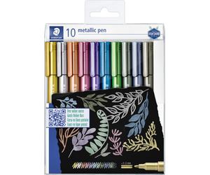 1x STAEDTLER 8323 TB10 Stylo marqueur métallique 10 ST im Etui