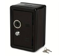 1x Tirelire - Coffre-fort en métal pour espèces et billets - Mini coffre au trésor - Avec serrure à combinaison et clé