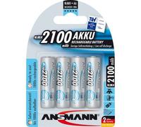 1x4 Ansmann maxE NiMH piles Mignon AA 2100 mAh 5035052 Batteries rechargeables U