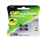 4 Piles A76 / LR44 GP Alcaline 1,5V
