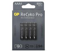 GP 4 accus AAA 800 mAh ReCyko+ Pro