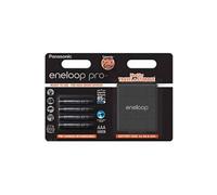 Panasonic eneloop Pro HR03 Box Micro (AAA)-Batterie Rechargeable NiMH 900 mAh 1,2 V 4St.