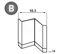 2 000 Agrafes Cadre 10-15 - 10.3x15 mm - D-Work