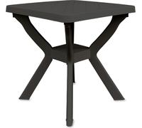 2.05 Table de jardin en plastique RENO - env. 70 x 70 x 72 cm - Couleur : anthracite