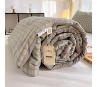 2/1 Personnes Couette D'été Édredon Lit Dessus De Lit Coton Couvre Lit Matelassé Doux Et Léger Patchwork Pour Temps Chaud/dormeurs Chauds Douce Et Confortable, Légère Et Respirante ( Color : S , Size