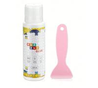 2/1 pièce Colle à puzzle à tête d'éponge 120/60ML, avec applicateur de racloir en plastique, colle à puzzle transparente, convient pour les cadres de puzzle en papier et en bois 1000/1500/3000 pièces,