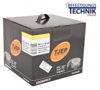 2,1x35mm anneau inoxydable A4 tête bombée MX clous pour bobines Tjep MX-50 Senco SCN34 cloueur pour bobines 3,2M