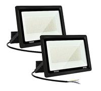 2*200W Projecteur LED,spot led extérieur 20000LM Super Brillant Projecteur LED Exterieur IP66 Etanche Projecteur Exterieur Led 6500K Blanc Froid Projecteur Led pour Garage, Jardin, Terrace, Cour