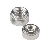 2-20pc M2 .5 M3 M4 M5 M6 M8 M10 304 Acier Inoxydable Cls Auto-serrant Écrou Presse Insérer Rivet Dalle 0.8-3.2mm