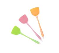 2/3/4 pièces Ustensiles de Cuisine En Silicone antiadhésif Ensemble Outils Oeuf Poisson Poêle Scoop Pelle Frit Spatule Pour Cuisson(Set 1)