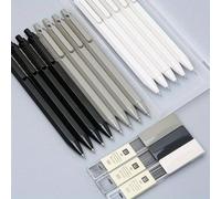 2/3/5 pièces Crayons automatiques avec 3 boîtes de mines de 0,5 mm HB, design élégant, parfait pour l'écriture - bureau ou école, saison de la rentrée scolaire ABS