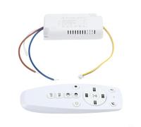 2,4 G pour pilote LED intelligent avec télécommande - Transformateur de gradation de puissance pour 2 bandes LED - Sortie 24-80 W - Entrée AC 170-245 V - Pour éclairage domestique et commercial