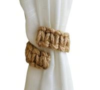 2/4 pièces Embrasses de rideaux, Cordes de rideaux tissées, Pinces à rideaux, Convient pour la chambre à coucher, le salon, la décoration de la maison 1 pièce,2 pièces,4 piècesPolyester