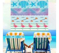2/4 pièces set - Sangle élastique polyvalente pour serviette de plage, légère, portable, durable, extensible. Sangle pour serviette de bain, chaise longue ou rangement. Clip de serviette de transat de