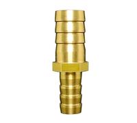 2.5 3 4 6 8 10 12 14 16 19 25 32 mm Tuyau Barb Tuyau Réducteur Droit Réducteur Adaptateur Transfert En Laiton Tuyau Raccord Eau Gaz(1 pc,16mm-10mm)