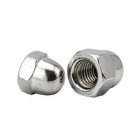 2/5 pièces Écrou À Capuchon Gland Filetage Fin Métrique M8 M10 M12 M14 M16 En Acier Inoxydable Hexagone Dôme Écrou À Capuchon Écrous Aveugles