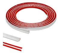 2,5M PVC Joint Étanchéité Autocollant Bordure de Finition Plan de Travail Cuisine Angle Mur, Joint Mur Blanc12mm 12MM X PLINTHE PVC