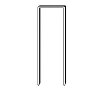 2 800 Agrafes Galvanisées Résinées Wd-75-25.7x75x1.53 mm - D-Work