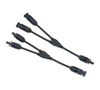 Revolt 2 adaptateurs en Y pour 2 panneaux solaires compatible avec MC4
