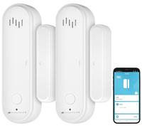 2 alarmes pour porte et fenêtre connectées XMD-109.app avec sirène [VisorTech]