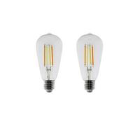 Otio - 2 ampoules connectées WIFI LED E27 7W