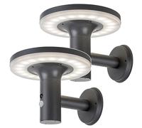 2 appliques murales Rabalux pour l'extérieur, indice de protection IP44, 10 W, modèle Alaska