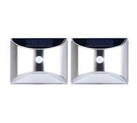 Lunartec 2 appliques murales solaires à LED avec détecteur de mouvement WL-130.solar