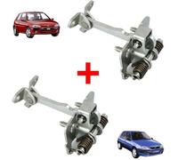 2 ARRÊTS DE PORTE - CHARNIÈRE DE PORTE - AVANT GAUCHE ET DROIT prévu pour CITROËN SAXO & PEUGEOT 106