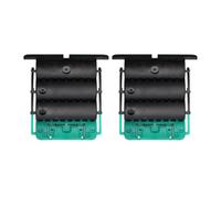 2 Attaches de tablier rigide Clicksur pour volet roulant - Fixation de volets roulants - Verrou automatique 3 maillons - Attache tablier de sécurité anti-effraction clipsable