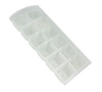Bacs à glaçons - METALTEX - Lot de 2 - Plastique souple - 12 cubes par bac