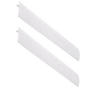 2 Bandes Silicone Blanc Combleur Espace Four Cuisinière Résistance Chaleur | Protège Comptoir la Cuisine, Ne Fond Pas et Ne Se Déforme Pas, Design Moderne, Pratique