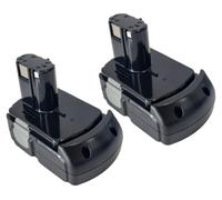 2 batteries 18V 3000mAh pour Hitachi BCL1830, BCL1815, BCL1840