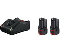 Bosch Pack de démarrage 2× GBA 12V 2.0Ah + chargeur GAL 12V-40 – 1600A019R8
