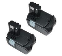 2 batteries lithium-ion 18V 4000mAh pour outils HITACHI