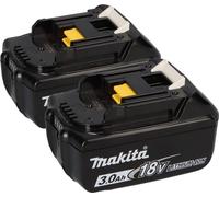 2 batteries Makita d'origine BL1830 18 V 3000 mAh LiIon