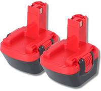 2 batteries PATONA Premium 12 V 3300 mAh pour Bosch BAT043