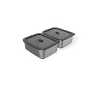 Lot de 2 boîtes de préparation et conservation pour barbecue Weber Works