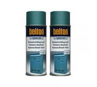 2 Bombes De Peinture Belton Special Bleu Martelé 400ml