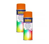 2 Bombes De Peinture Belton Spectral Ral2003 Orange Pastel 400ml