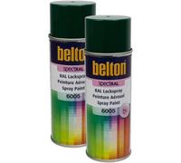 Kwasny 324 100 Belton Spectral Lot de 2 peintures en spray RAL 6005 vert mousse brillant 400 ml