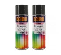 2 Bombes De Peinture Belton Spectral Ral7043 Gris Signalisation 400ml