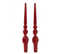2 Bougies de chandelier souhaitées artisanat - BOURDEAUX- Hauteur 30 cm