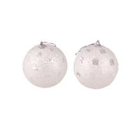 2 Boules de Noël sequin Cosychristmas - Argent