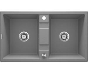 2-bowl granite sink